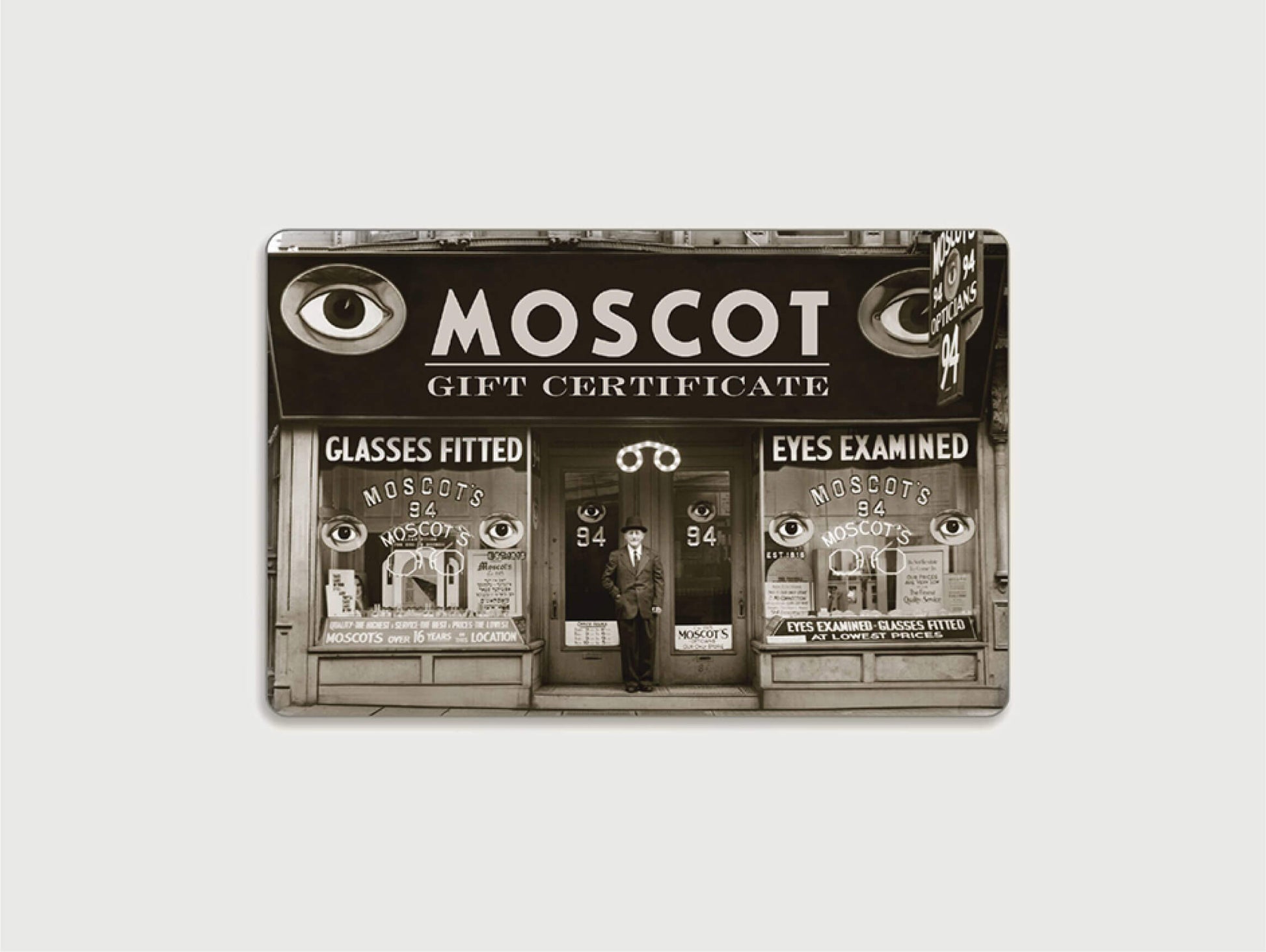 MOSCOT GIFT CARD